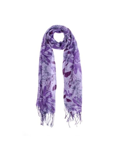 Pañuelo Pashmina con estampado floral 