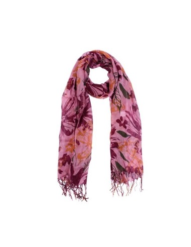 Pañuelo Pashmina con estampado floral 