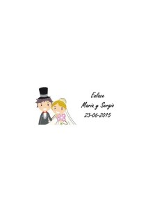 Lote 30 tarjetas boda
