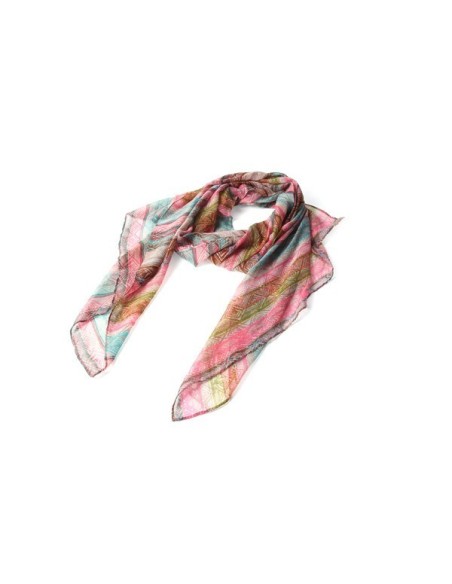 Pañuelo Pashmina con estampado floral 