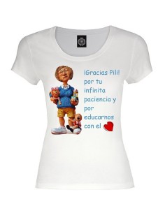 Camiseta personalizada profe en apuros