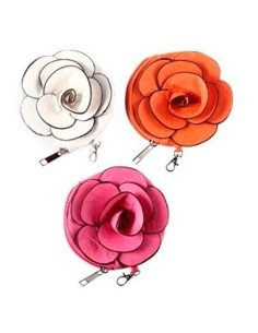 Cartera Monedero Charol Corazones