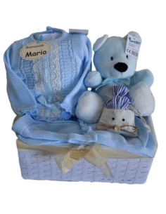 Canastilla bebe personalizado cestas bebe personalizado regalos bebe  regalos bebe personalizados Chupetero Mordedor Guirnalda -  España