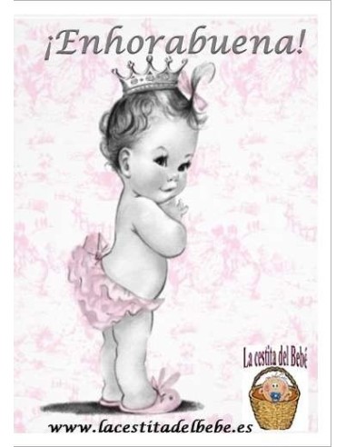 Canastilla Sweet Miracle Rosa