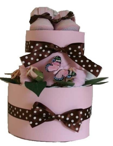 Tarta Un jardín de rosas