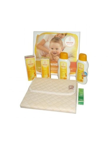 Triciclo + Remolque con productos Weleda