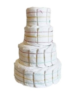 Base para tarta de pañales
