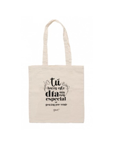 BOLSO YUTE "GRACIAS POR VENIR"