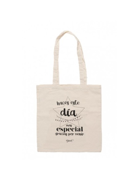 BOLSO YUTE "GRACIAS POR VENIR"