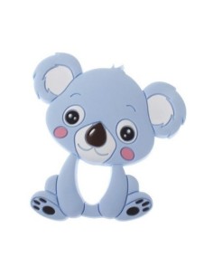Mordedor de silicona Koala azul