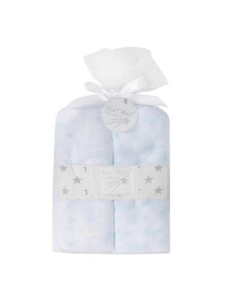 Pack 2 muselinas de algodón