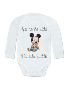Body personalizado Minnie, no he sido yo...