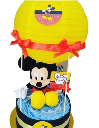 Canasta Globo de Regalo con Diseño de Mickey o Minnie