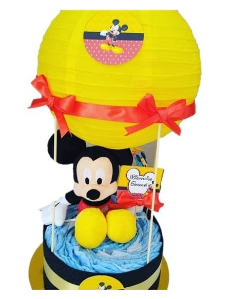 Canasta Globo de Regalo con Diseño de Mickey o Minnie