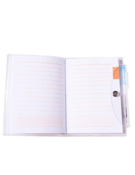 LIBRETA PVC BOLÍGRAFO FRASES POSITIVAS
