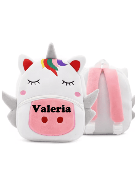 Mochila unicornio personalizada