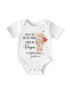 Body Primer día del Padre Ositos Superhéroe