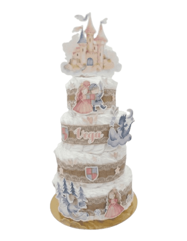Tarta de pañales Cuento Mediaval