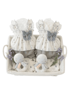 Canastilla gemelos Valentina