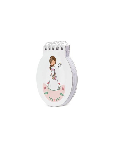 LIBRETA ANILLAS COMUNIÓN NIÑA