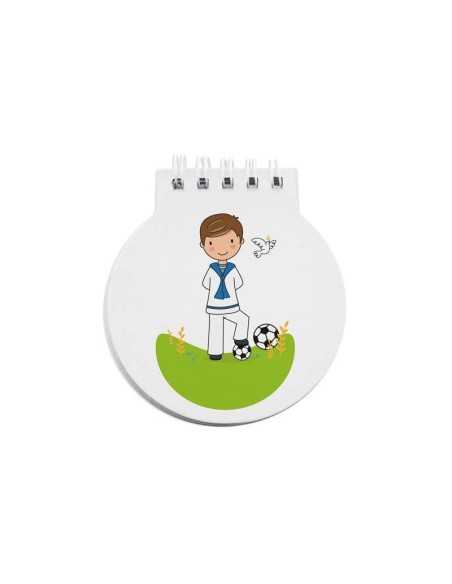 LIBRETA ANILLAS COMUNIÓN NIÑO