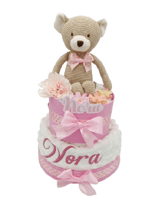 Tarta de pañales Nora